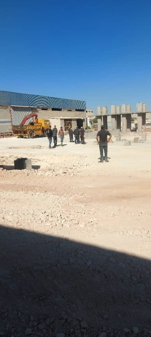 SUPERCRETE construction team on site